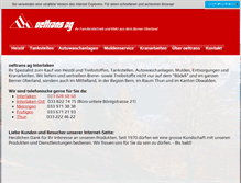 Tablet Screenshot of oeltrans.ch